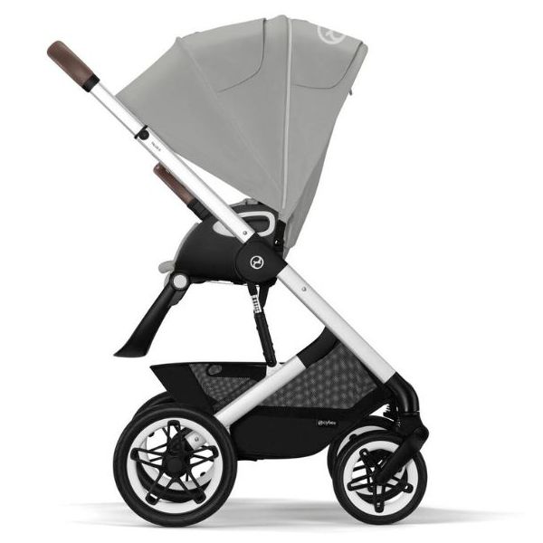 Poussette 2e âge Talos S Lux - Argent / Gris