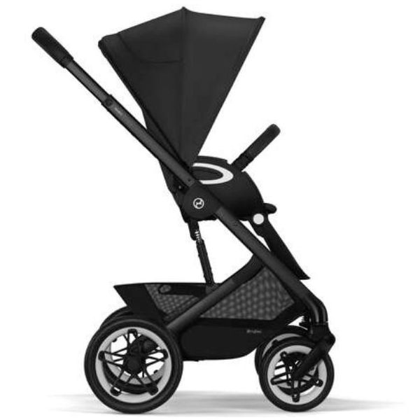 Talos S Lux Stroller - Black / Moon Black