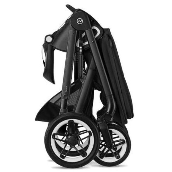 Talos S Lux Stroller - Black / Moon Black