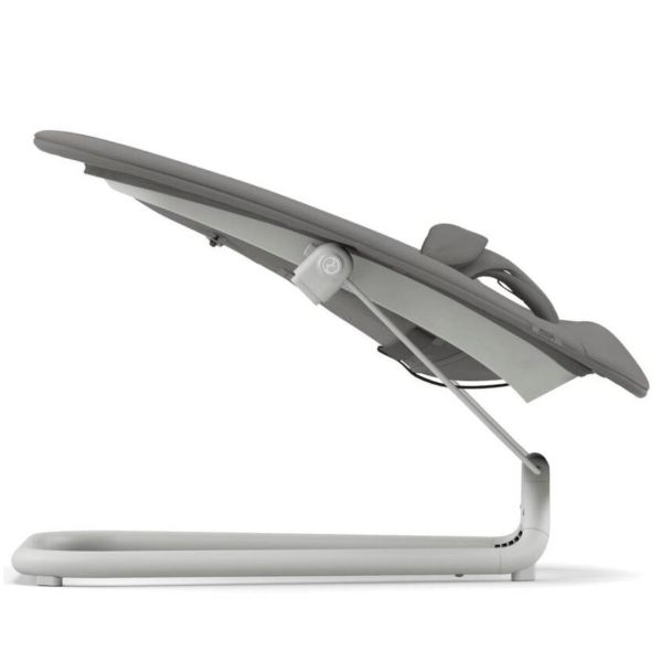 Gold Bouncer Stand - Suede Grey