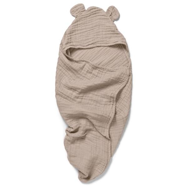 Balou Muslin Baby Hooded Towel - Little Mouse