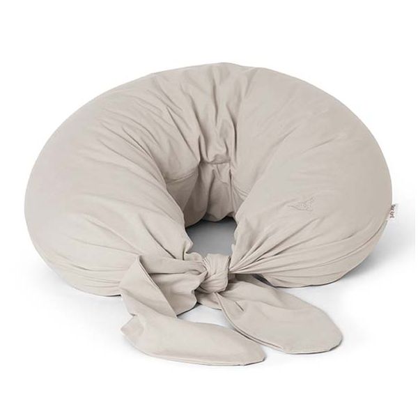 Coussin d'allaitement à nœuds Nami - Gris Souris