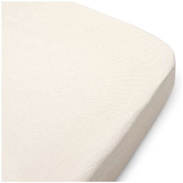 Drap housse Idune 90 x 180 - Toile Naturel