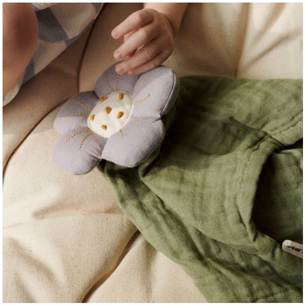 Fleur Cuddle Cloth - Forest Green