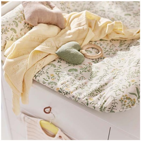 Matelas à langer Dove - Grand modèle - Fleurs d'été