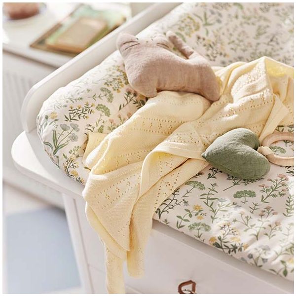 Matelas à langer Swan - Petit modèle - Fleurs d'été