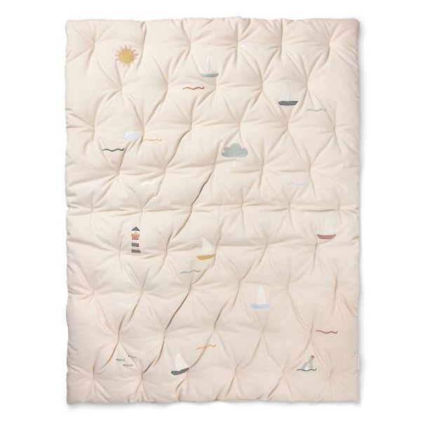 Tapis d'éveil brodé Meri - Vie Marine