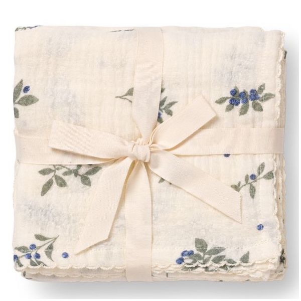 Mio Muslin Cloth - 3 Pack - Blueberries