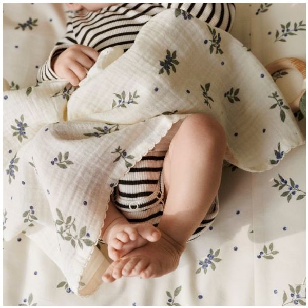 Mio Muslin Cloth - 3 Pack - Blueberries