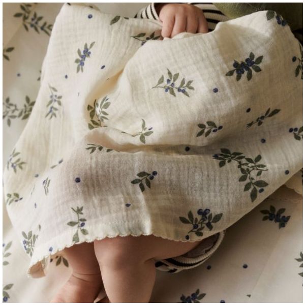 Mio Muslin Cloth - 3 Pack - Blueberries