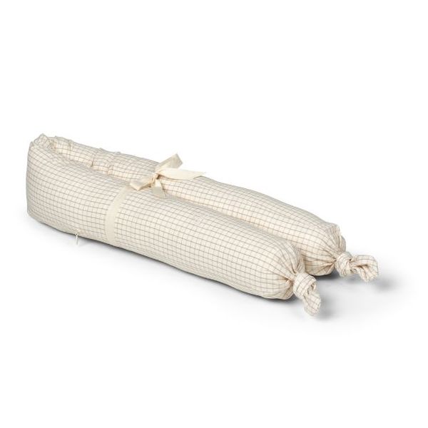 Tour de lit boudin mini Mira - Mini Carreaux