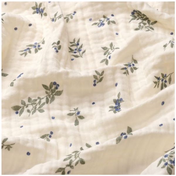 Murray Muslin Blanket - Blueberries