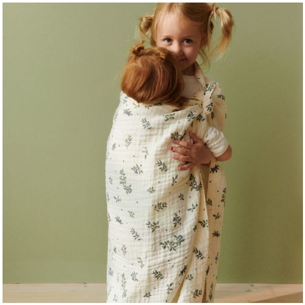 Murray Muslin Blanket - Blueberries