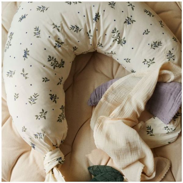 Nami Nursing Pillow with Ties - Blueberries