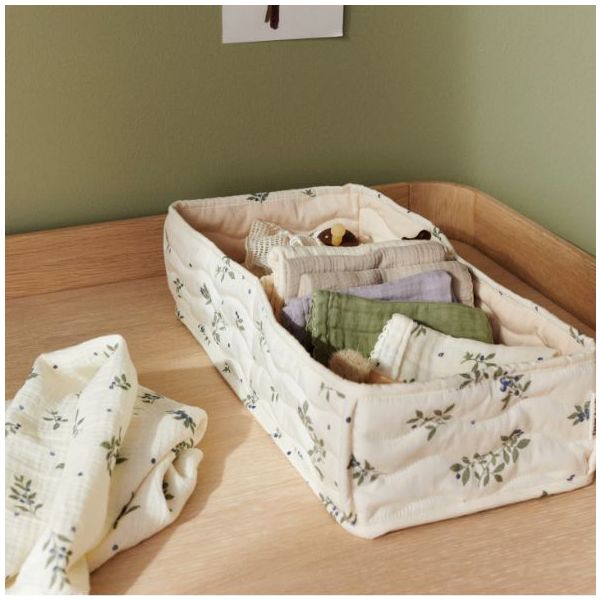 Otto Double Storage Basket - Blueberries