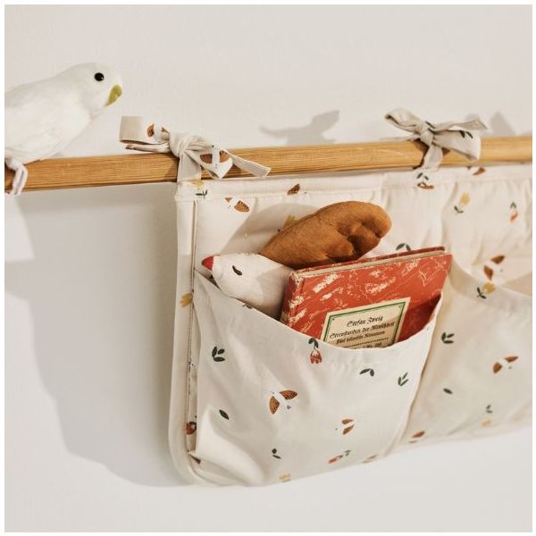 Pochette de lit bébé Polly - Oiseaux