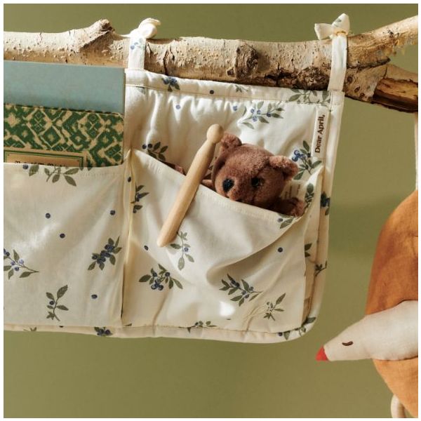 Polly Crib Organizer - Blueberries