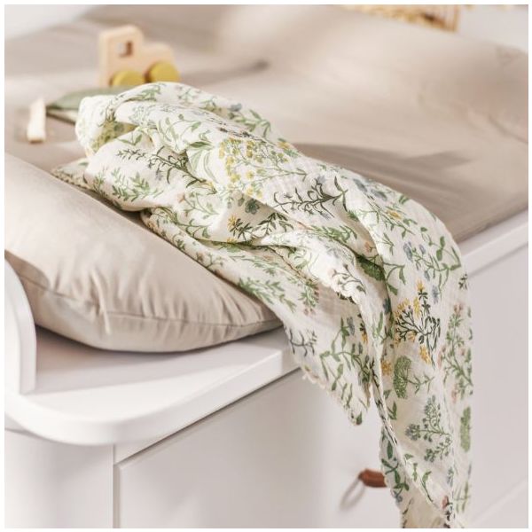 Set de 3 petits langes Mio - Fleurs d'été