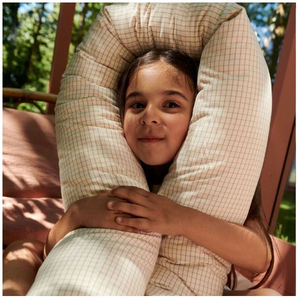 Tour de lit boudin Skye - Mini Carreaux