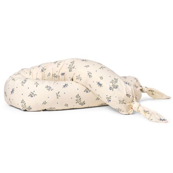 Skye Snake Cot Bumper - Blueberries