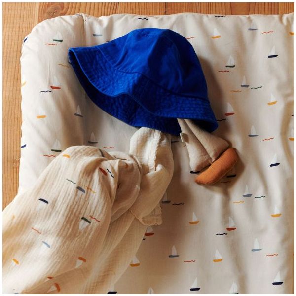 Matelas à langer Swan - Petit modèle - Bateaux