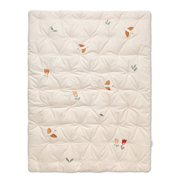 Tapis d'éveil brodé Meri - Oiseaux