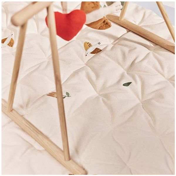 Tapis d'éveil brodé Meri - Oiseaux