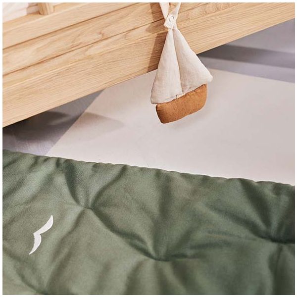 Tapis d'éveil brodé Meri - Voiliers