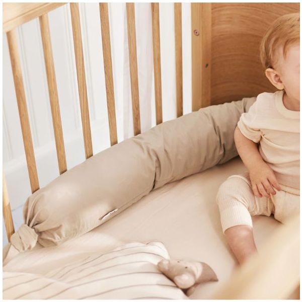 Tour de lit boudin Skye - Gris Souris