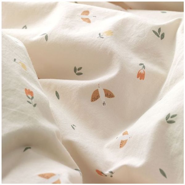 Tour de lit boudin Skye - Oiseaux