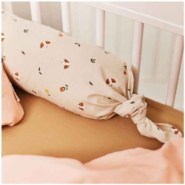 Tour de lit boudin Skye - Oiseaux