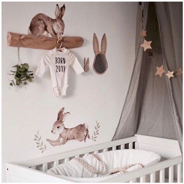 Wallstickers - Happy Rabbits Wonderland