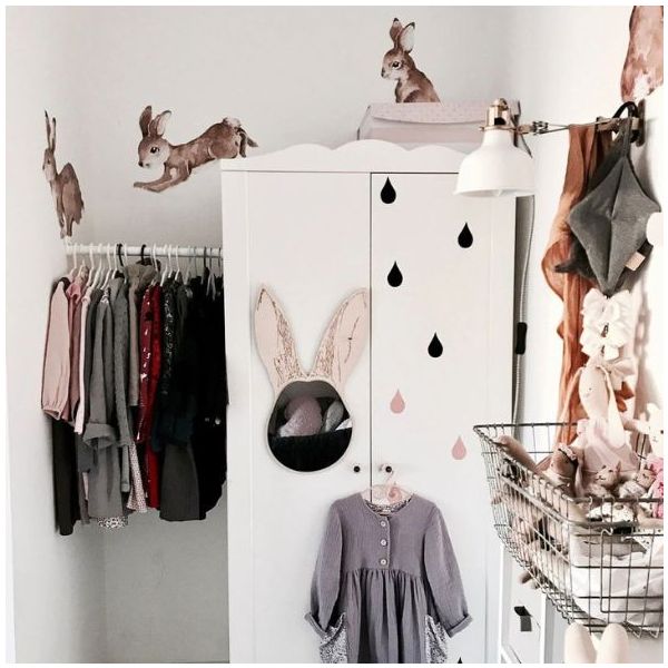 Wallstickers - Happy Rabbits Wonderland