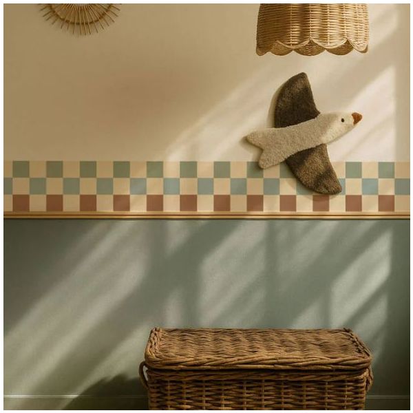 Tapetenbordüre - Karos Nostalgia