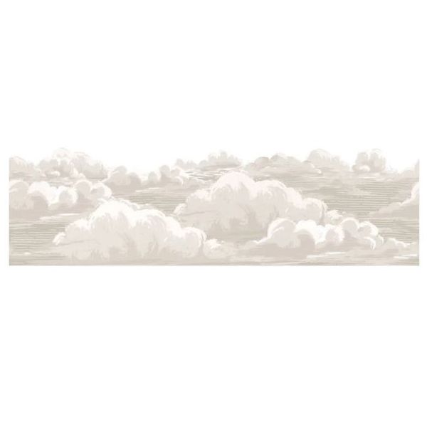 Frise de papier peint - Nuages Romantiques