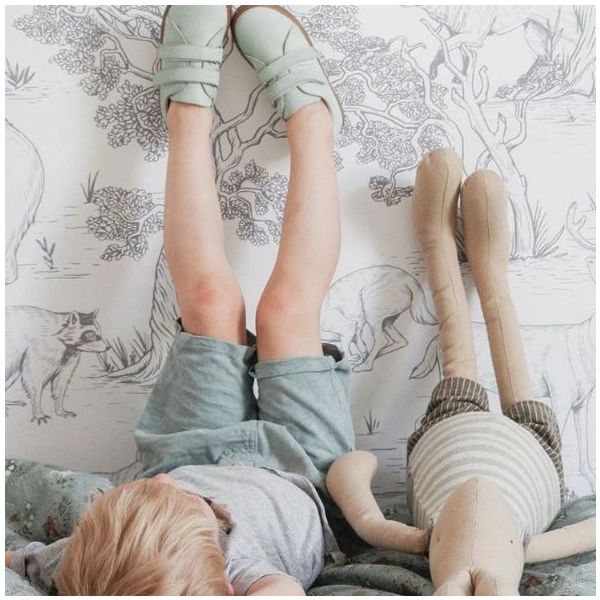 Papier peint Animaux - Blanc