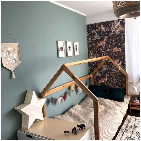 Papier peint Animaux de la Forêt - Foncé