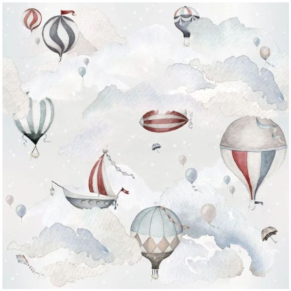 Papier peint Aventure en Montgolfière