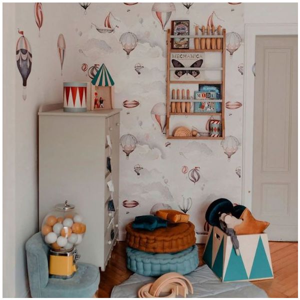 Papier peint Aventure en Montgolfière