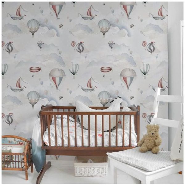 Papier peint Aventure en Montgolfière