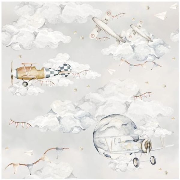 Papier peint Avions Magiques