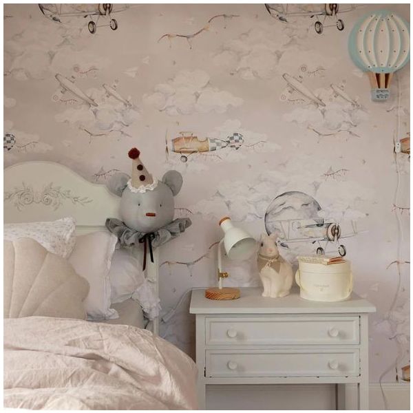 Papier peint Avions Magiques