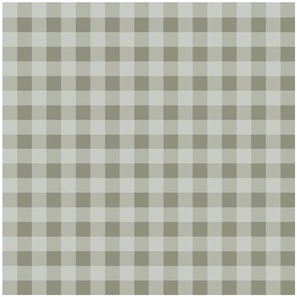 Check Minimini Wallpaper - Blue / Dark Green