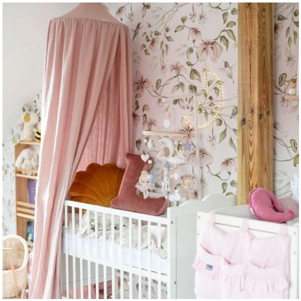 Between the Paradise Trees Wallpaper - White