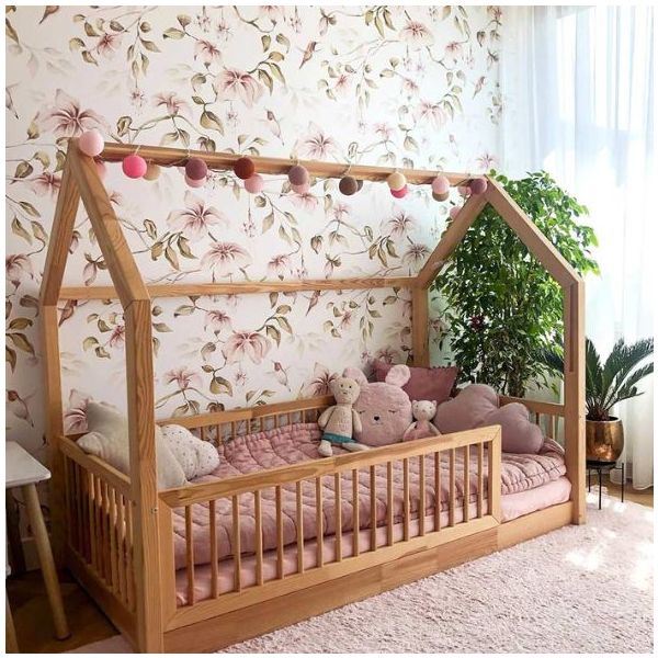 Between the Paradise Trees Wallpaper - White