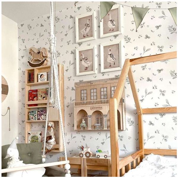 Papier peint Feuilles Minimini