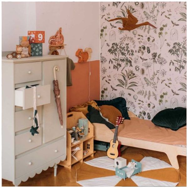 Papier peint Histoires Botaniques - Vert