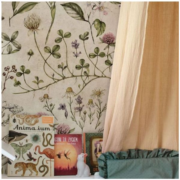 Papier peint Illustration Botanique - Vintage