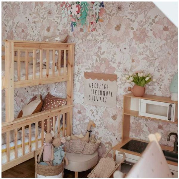 Papier peint Lapins Cache-cache