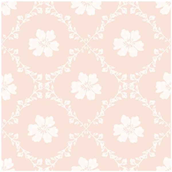 Old English Pattern Wallpaper - Pink